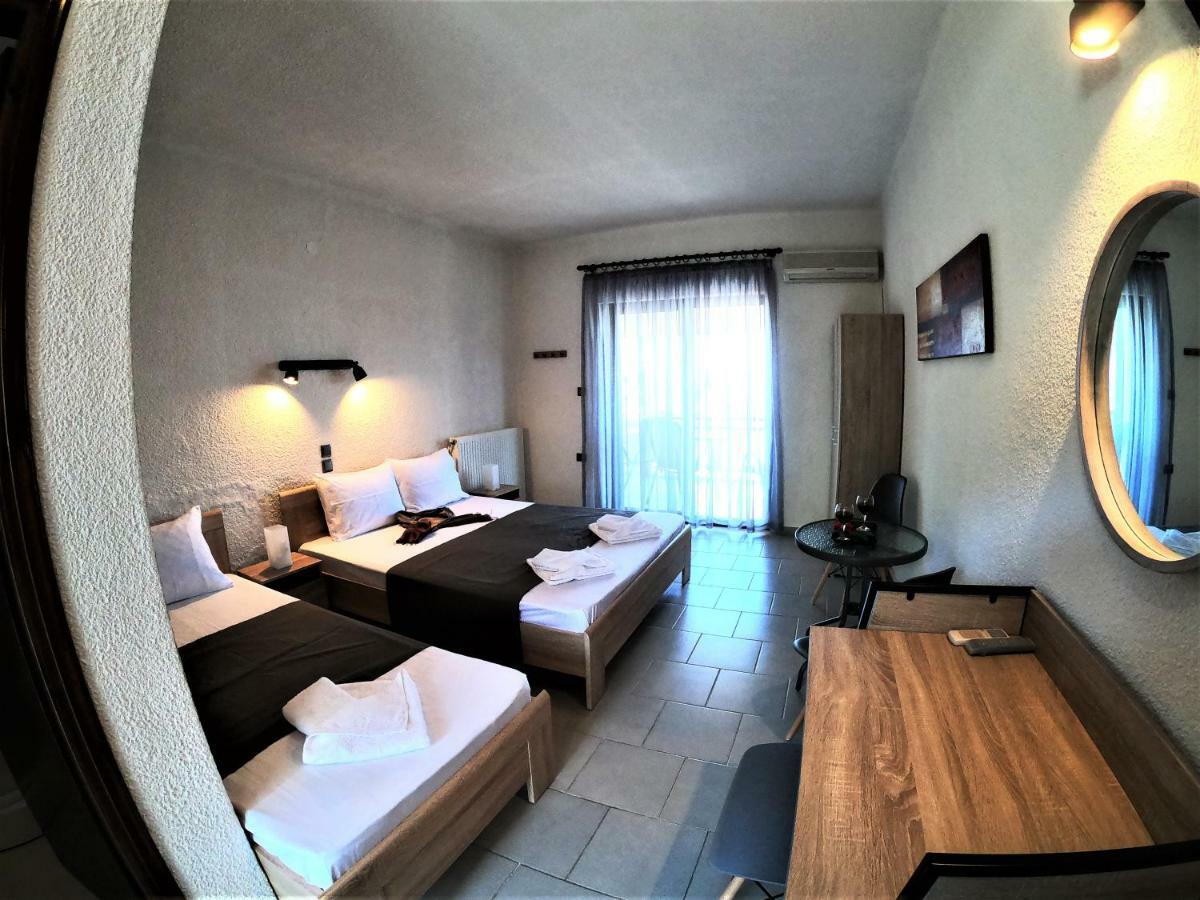 Pension Karvounoskala Стратонион Экстерьер фото