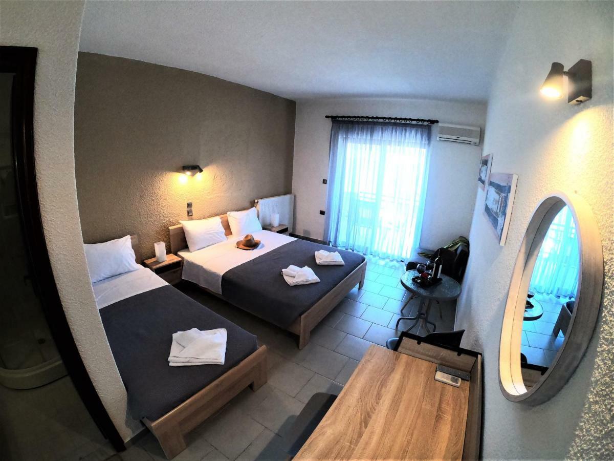 Pension Karvounoskala Стратонион Экстерьер фото
