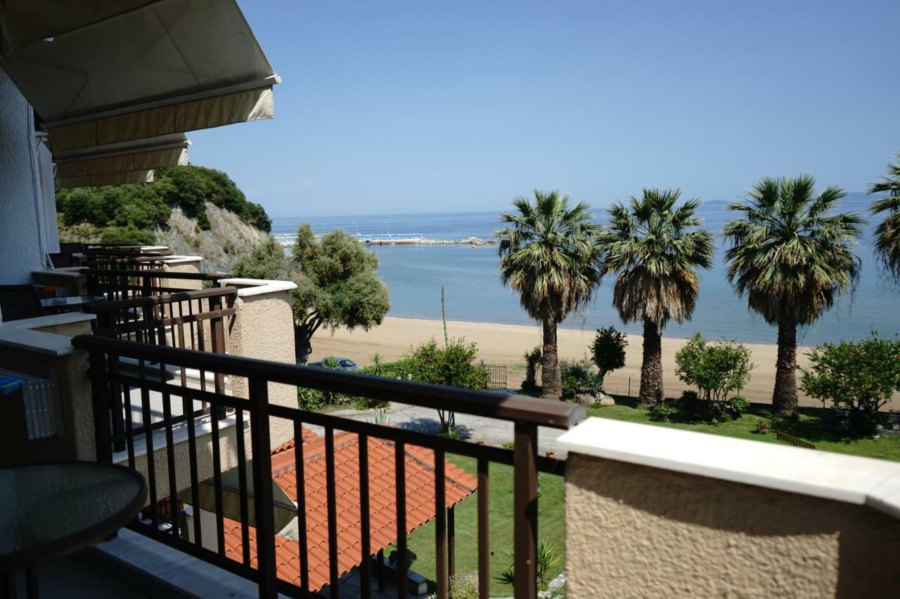 Pension Karvounoskala Стратонион Экстерьер фото
