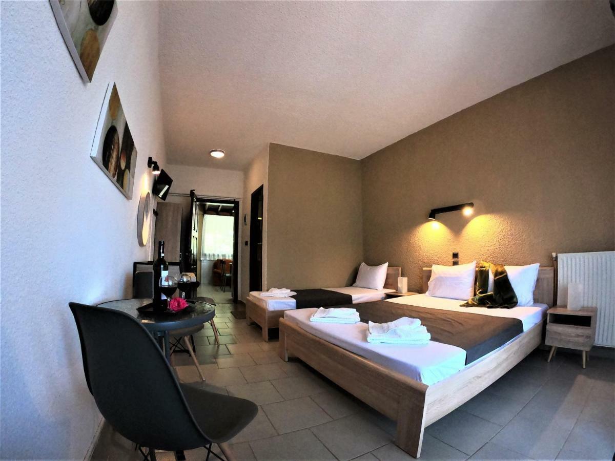 Pension Karvounoskala Стратонион Экстерьер фото